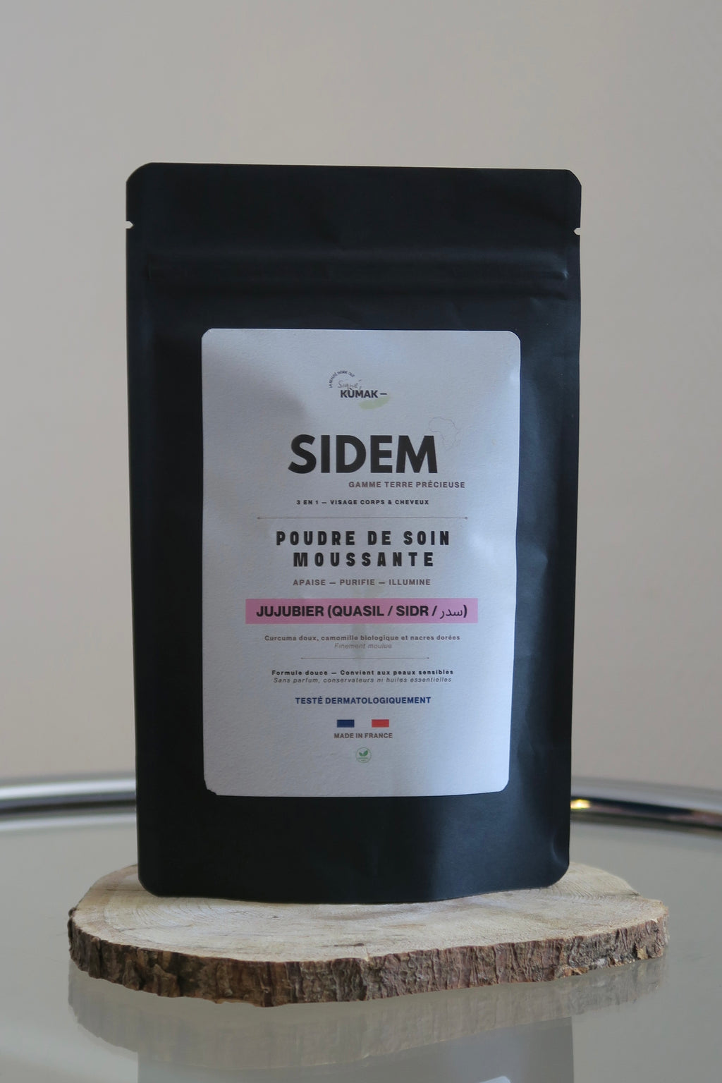SIDEM, Poudre moussante — Jujubier & Curcuma