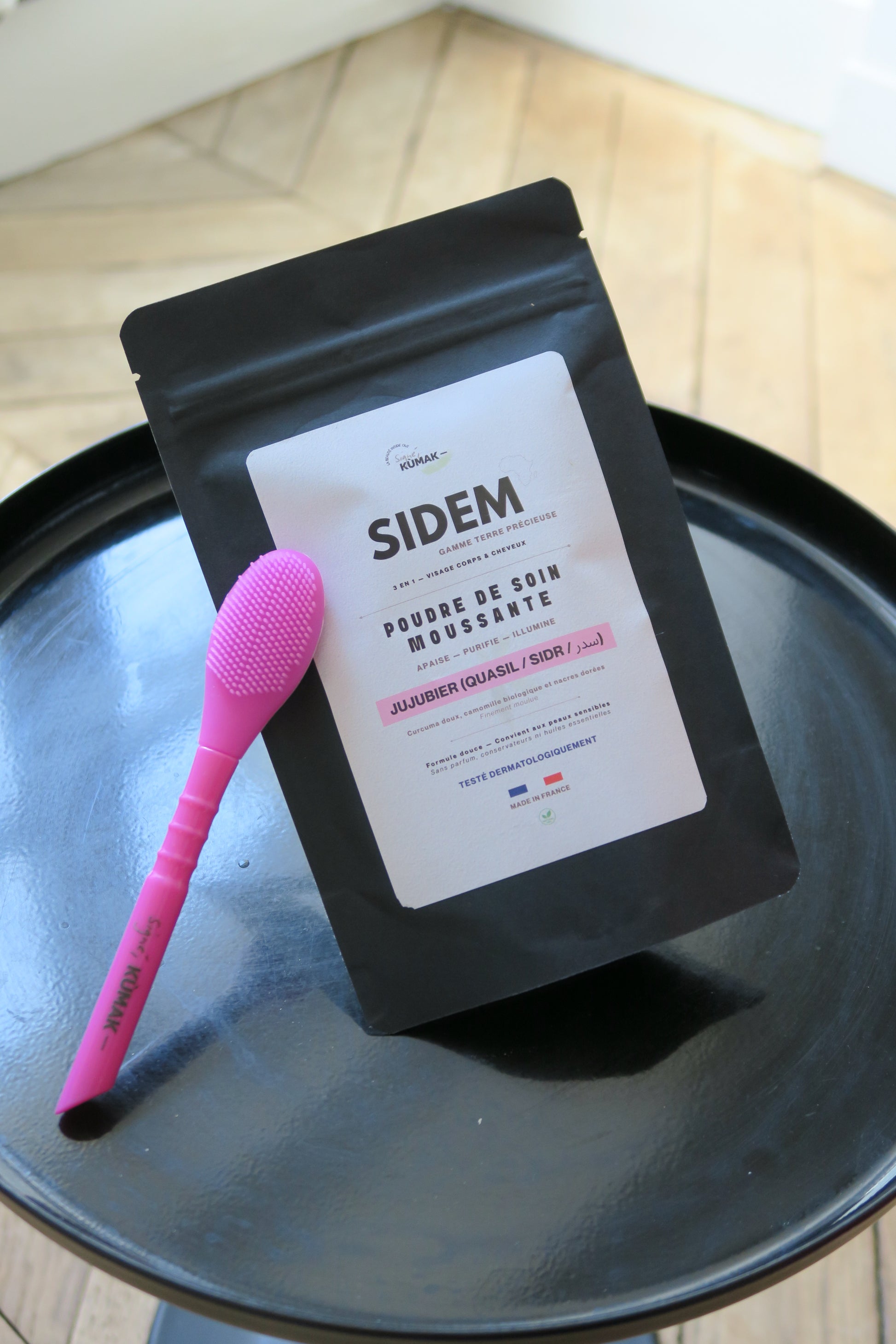 SIDEM, Poudre moussante — Jujubier & Curcuma