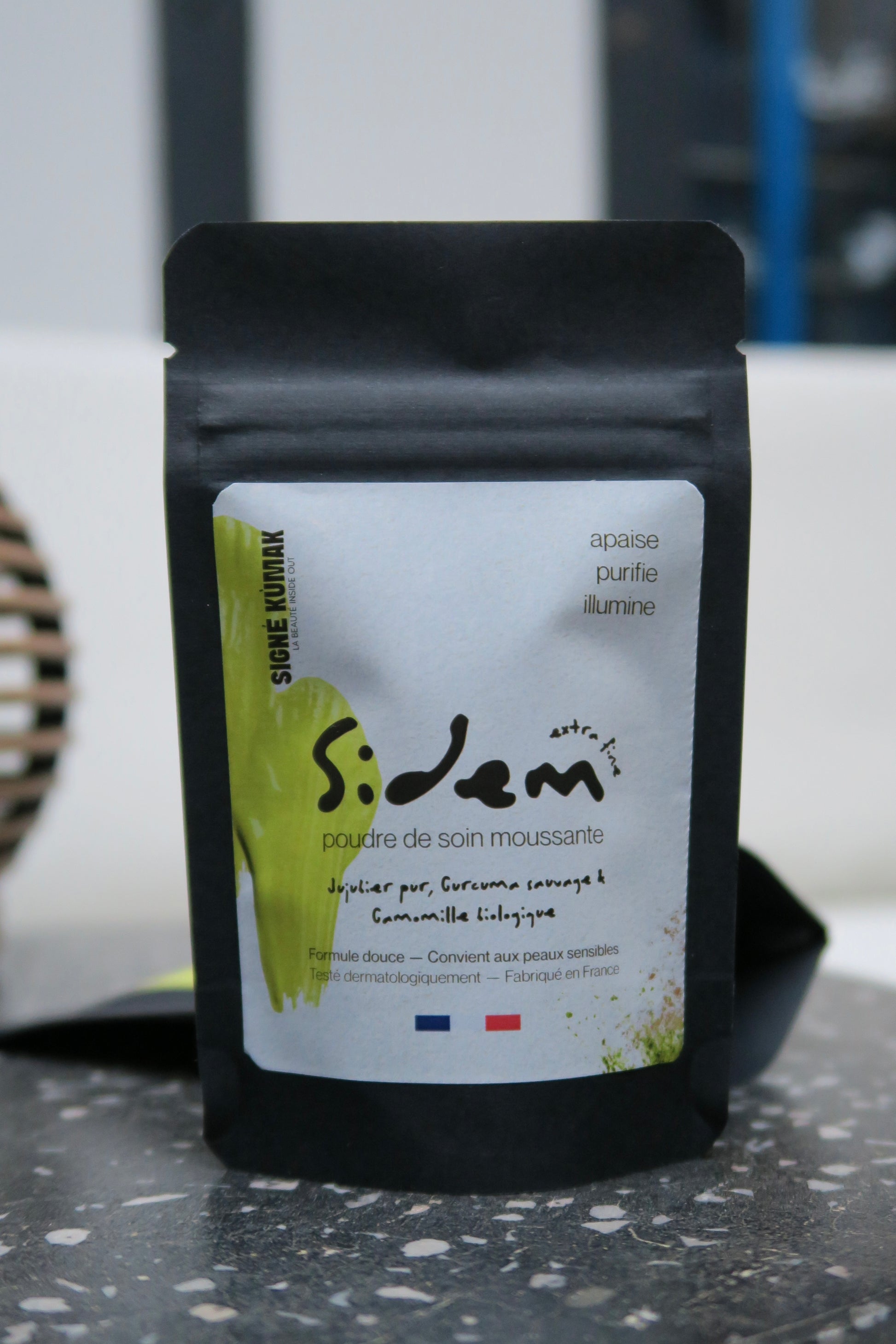 SIDEM, Poudre moussante — Jujubier & Curcuma